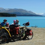 Cykloturistické kolo na Novém Zélandu